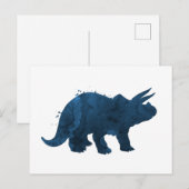 Triceratops Briefkaart (Voorkant / Achterkant)