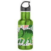 Triceratops dino waterfles  (Voorkant)