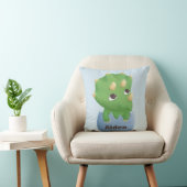 Triceratops Dinosaur Baby Boy Nursery Sierkussen (Stoel)