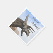 Triceratops Dinosaur Birthday Servetten (Hoek)
