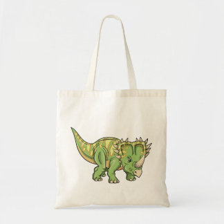 Triceratops Dinosaur Bug Tote Bag