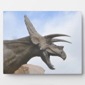 Triceratops Dinosaur Fotoplaat (Voorkant)