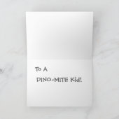Triceratops Dinosaur Kaart (Binnen)