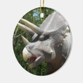 Triceratops dinosaur keramisch ornament (Links)