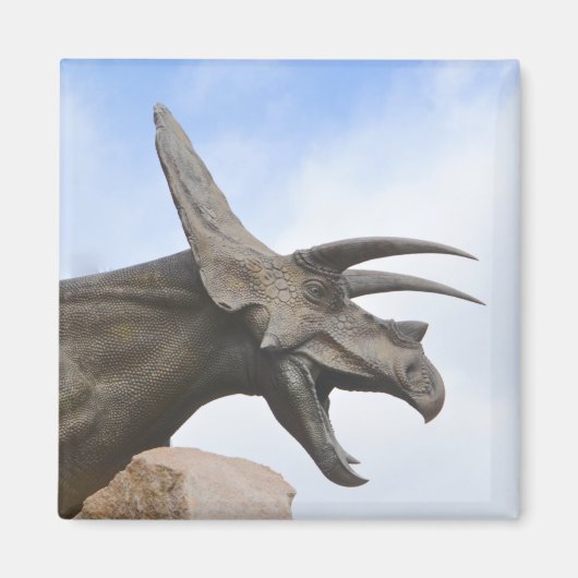 Triceratops Dinosaur Magneet (Voorkant)