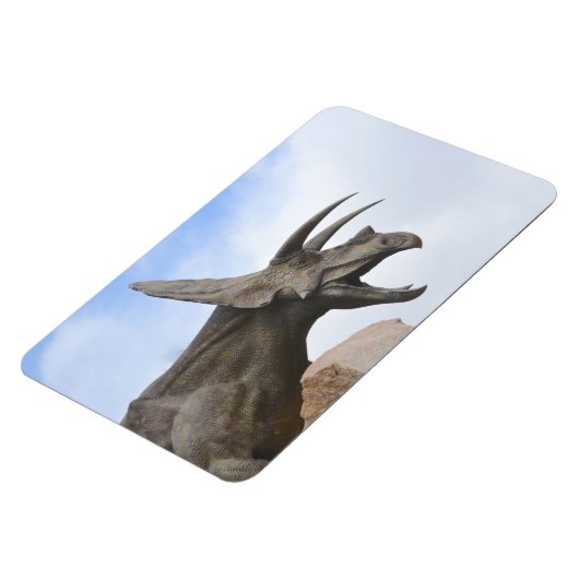 Triceratops Dinosaur Magneet (Linkerzijde)