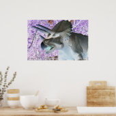 Triceratops Dinosaur Poster (Keuken)