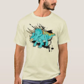 Triceratops Dinosaur T-Shirt (Voorkant)