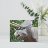 Triceratops/Dinosaurs Briefkaart (Staand voorkant)