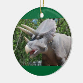 Triceratops Dinosaurs Keramisch Ornament (Links)