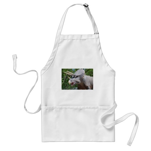 Triceratops/Dinosaurs Standaard Schort (Voorkant)