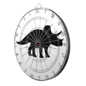 Triceratops dinosaurus. dartbord (Voorkant Rechts)