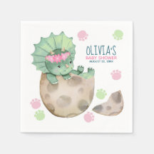 Triceratops Dinosaurus Meisje Baby shower
