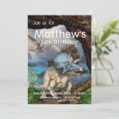 Triceratops, Dinosaurus verjaardag, Kaart (Staand voorkant)