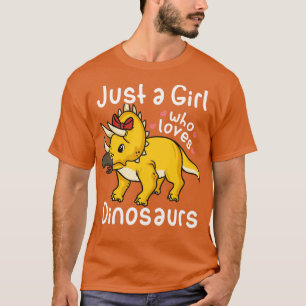 Triceratops dinosaurusliefhebber t-shirt
