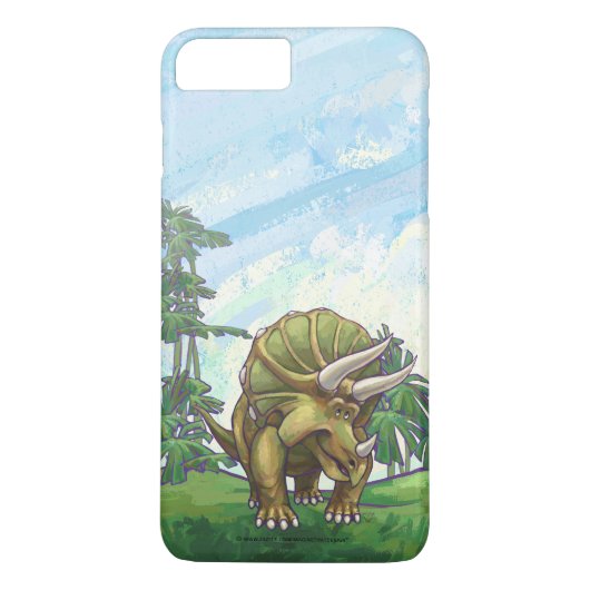 Triceratops Electronics Case-Mate iPhone Case (Achterkant)