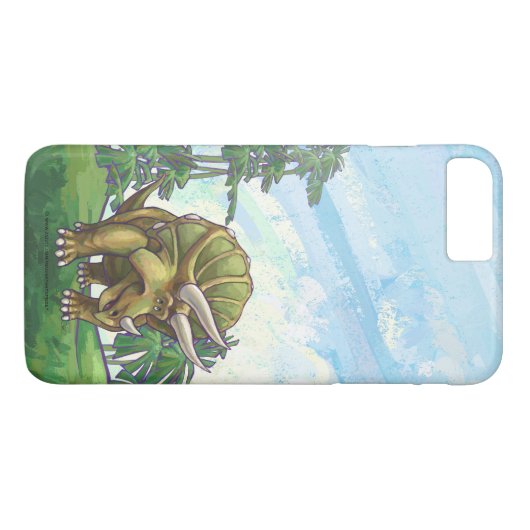 Triceratops Electronics Case-Mate iPhone Case (Achterkant (Horizontaal))