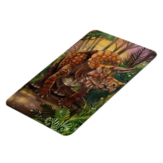 Triceratops Forest Magneet (Linkerzijde)