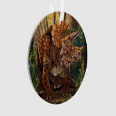 Triceratops Forest Ornament (voorkant)