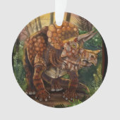 Triceratops Forest Ornament (voorkant)