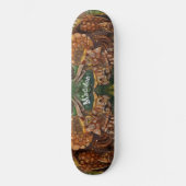 Triceratops Forest Persoonlijk Skateboard (Voorkant)