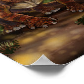 Triceratops Forest Poster (Hoek)