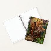 Triceratops Forest sketchbook Notitieboek (Binnen)