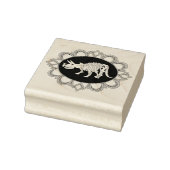 Triceratops fossiele camee rubberstempel (Stempel)
