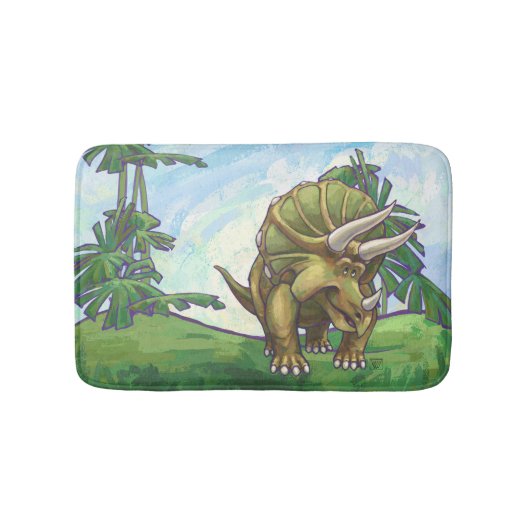Triceratops Gifts & Accessoires Badmat (Voorkant)