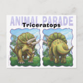 Triceratops Gifts & Accessoires Briefkaart (Voorkant)