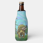 Triceratops Gifts & Accessoires Flesjeskoeler (Fles Voorkant)