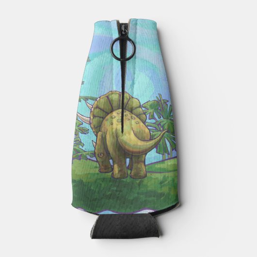 Triceratops Gifts & Accessoires Flesjeskoeler (Achterkant)