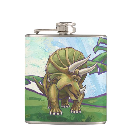 Triceratops Gifts & Accessoires Heupfles (Voorkant)