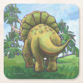 Triceratops Gifts & Accessoires Kartonnen Onderzetters (Voorkant)