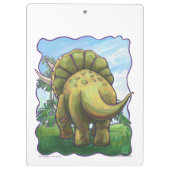 Triceratops Gifts & Accessoires Klembord (Achterkant)