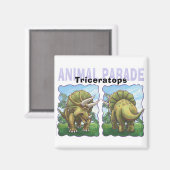 Triceratops Gifts & Accessoires Magneet (Voorkant / Achterkant)