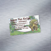 Triceratops Gifts & Accessoires Magnetisch Visitekaartje (Voorbeeld)