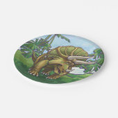 Triceratops Gifts & Accessoires Papieren Bordje (Gekanteld)