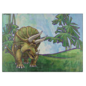 Triceratops Gifts & Accessoires Snijplank (Voorkant)