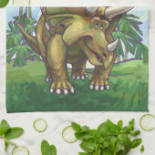 Triceratops Gifts & Accessoires Theedoek (Gevouwen)