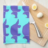 Triceratops handdoeken (Quarter Fold)