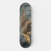 Triceratops in een Primeval Forest Persoonlijk Skateboard (Voorkant)