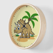 Triceratops in een tropisch klimaat. (Hoek)