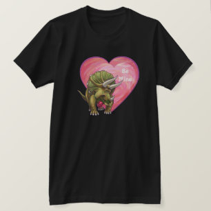 Triceratops in Love Valentijnsdag T-shirt