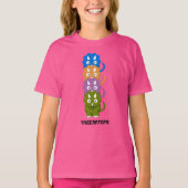 Triceratops Kleurplezier Leuke Cartoon T-shirt (Voorkant)