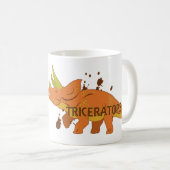 Triceratops Koffiemok (Voorkant rechts)