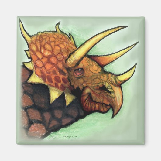 Triceratops Magneet (Voorkant)