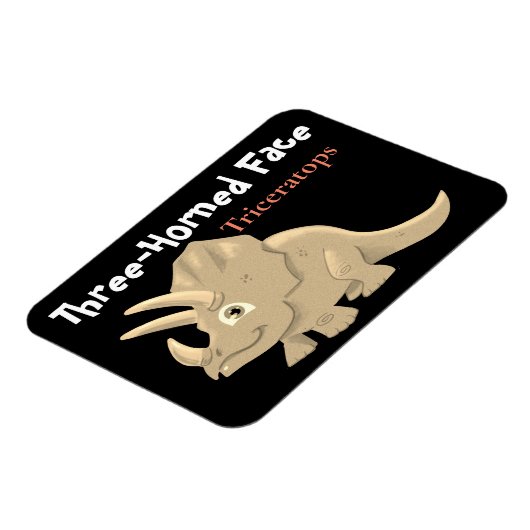 Triceratops Magneet (Linkerzijde)