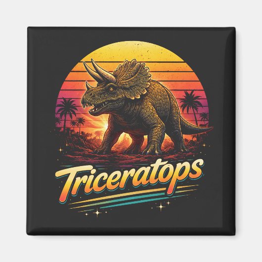 Triceratops Magneet (Voorkant)