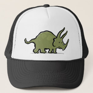 triceratops met bril trucker pet